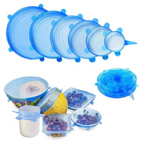🔥Round - Blue 6 PCS
